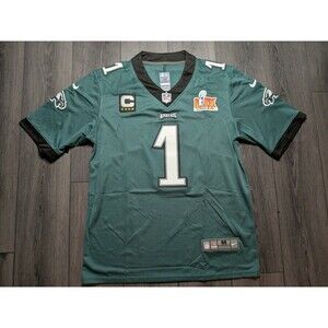 Jalen Hurts #1 Philadelphia Eagles 2025 Bowl Patch Men's Jersey Mens Sizes